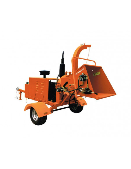 Biotrituradora 200mm con motor diesel