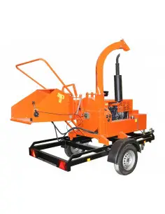 BIOTRITURADORA MOTOR DIESEL 40 HP + REMOLQUE