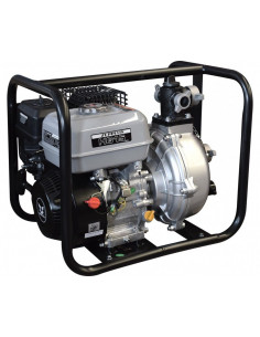 Motobomba presión agua triple salida 1+1+1,1/2" 80 mt