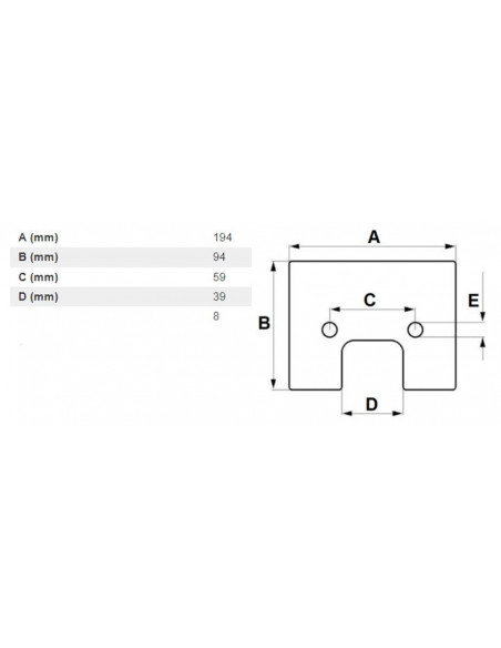 Paleta cadena elevador cosechadora New Holland