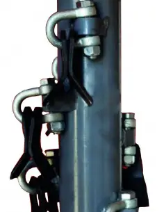 Cuchilla Rotovators Esrot 4V Derecha