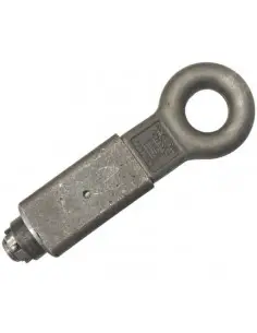 Enganche Tiro de lanza Ø70mm para remolque