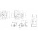 Motor giro hidráulico Danfoss White OMPX250