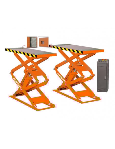 Elevador doble 4 toneladas monofásico