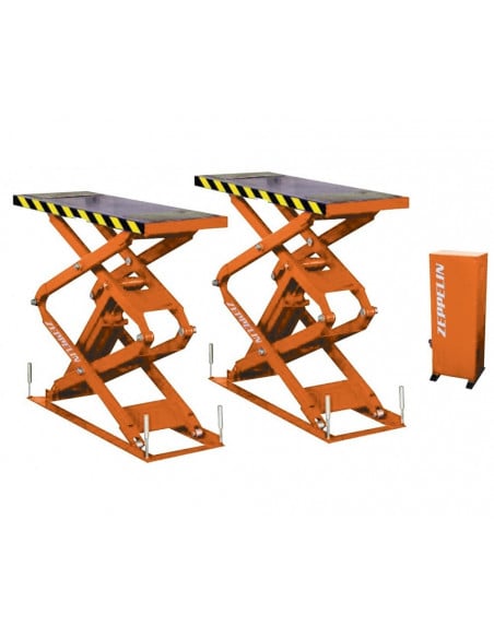 Elevador doble 4 toneladas monofásico