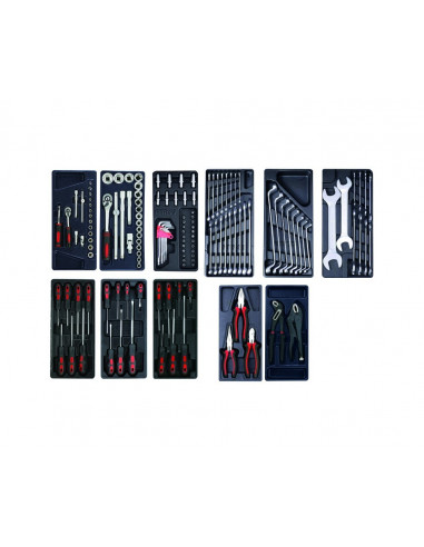 Carro de herramientas con 7 bandejas