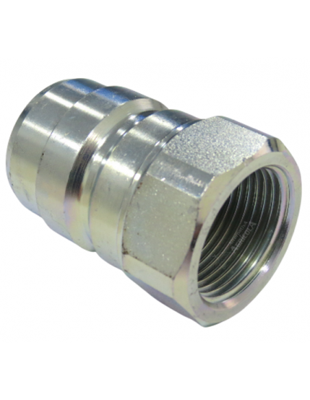 Enchufe macho bola rosca Hembra 1" BSP Serie TVZ