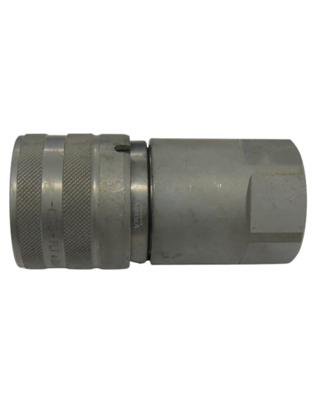 Enchufe hembra 1" caras planas