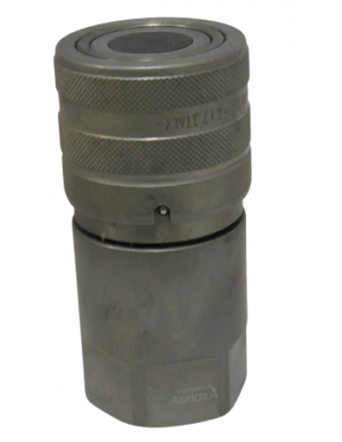 Enchufe hembra 1" caras planas