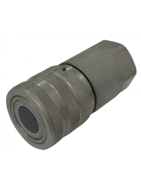 Enchufe hembra 1" caras planas