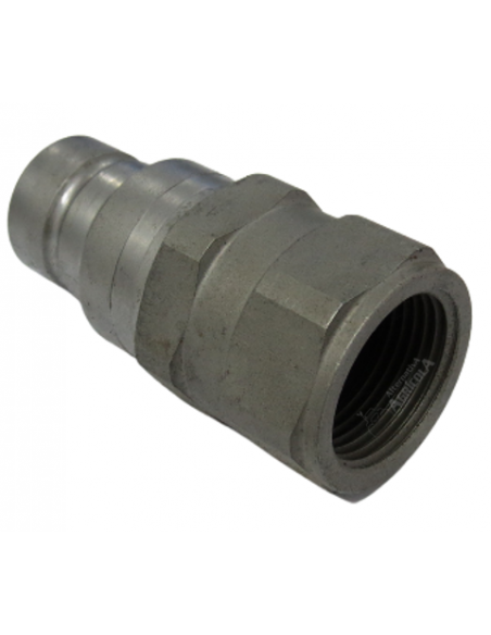 Enchufe macho 1" caras planas Serie PLT4