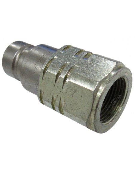 Enchufe macho 3/4" caras planas Serie PLT4