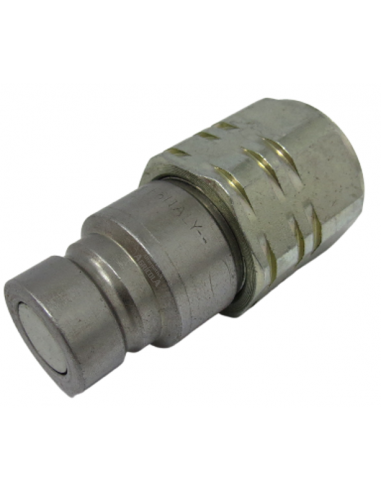 Enchufe macho 3/4" caras planas Serie PLT4