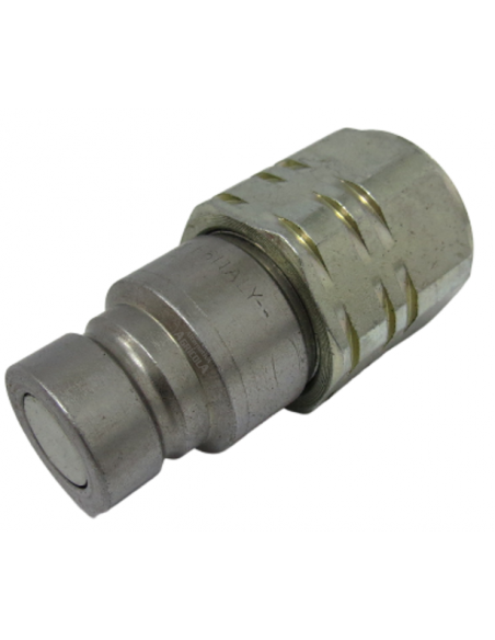 Enchufe macho 3/4" caras planas Serie PLT4