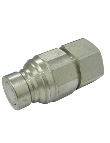 Enchufe macho 3/4" caras planas Serie PLT4