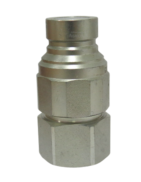 Enchufe macho 3/4" caras planas Serie PLT4