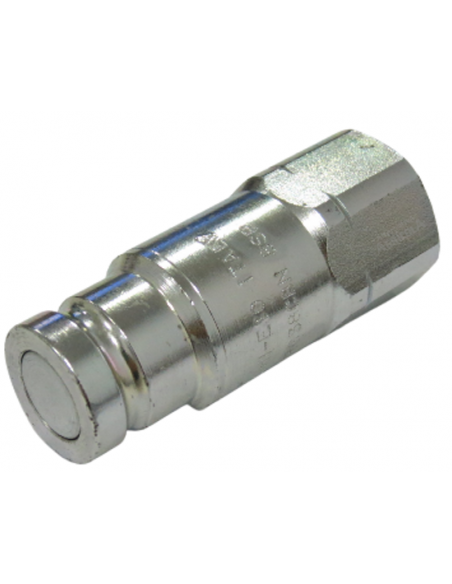 Enchufe macho 3/8" caras planas