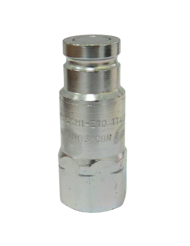 Enchufe macho 3/8" caras planas