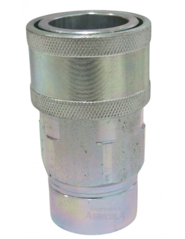 Enchufe hidráulico rápido hembra punzón de 3/4" (27mm)