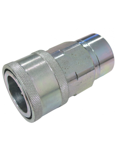 Enchufe hidráulico rápido hembra punzón de 3/4" (27mm)