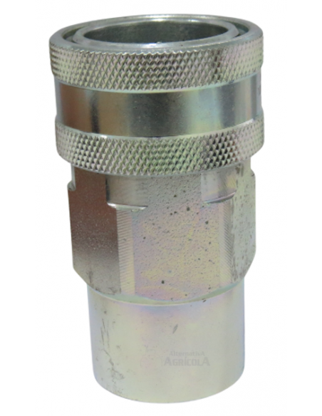 Enchufe hidráulico rápido hembra punzón de 1" BSP