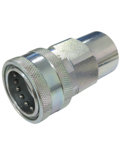 Enchufe hidráulico rápido hembra punzón de 1" BSP