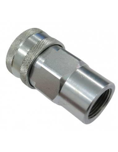Enchufe hidráulico rápido Hembra 1" BSP de bola