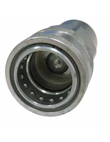 Enchufe hidráulico rápido Hembra 1" BSP de bola
