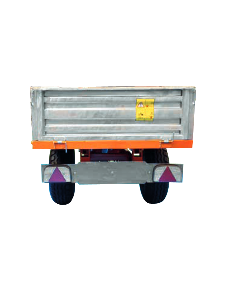 Remolque homologado 1500Kg 2 ruedas