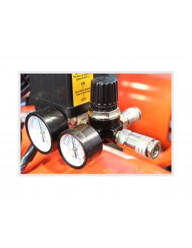 Compresor de aire Monoblock 100L 2CV silencioso Mader
