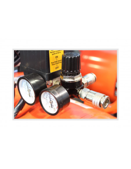 Compresor de aire Monoblock 100L 2CV silencioso Mader