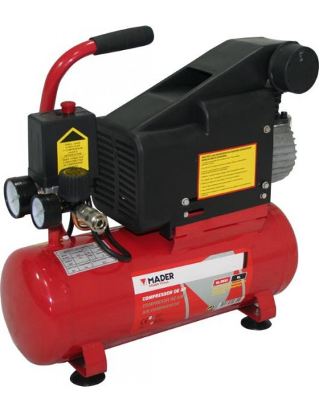 Compresor de aire Monoblock 100L 3CV doble cabezal Mader
