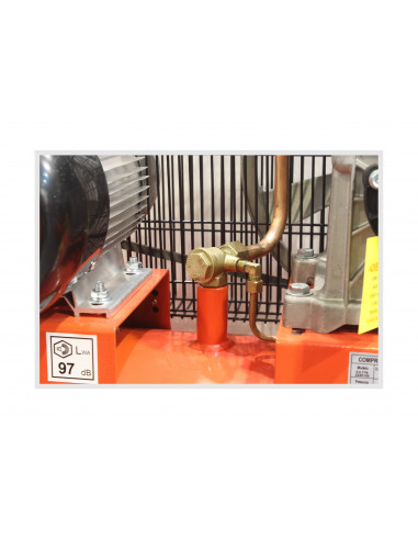 Compresor de aire de correa Monoblock 100L 2.75CV Mader