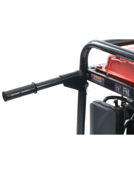 Generador monofásico con ruedas 8.0kva 18CV Mader