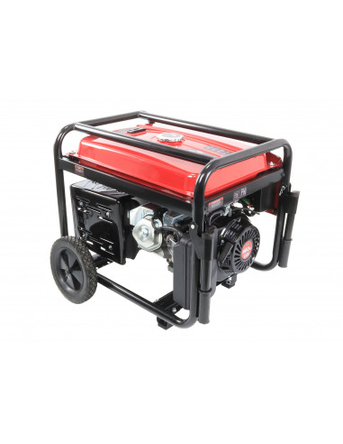 Generador monofásico con ruedas 8.0kva 18CV Mader