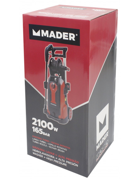 Hidrolimpiadora de alta presión 165EWBar 2100W Mader