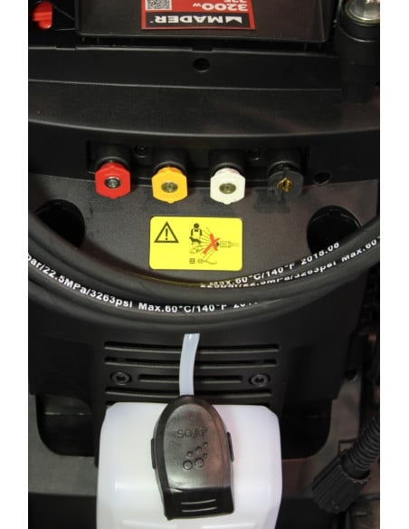 Hidrolimpiadora de alta presión 225EWBar 3200W Mader