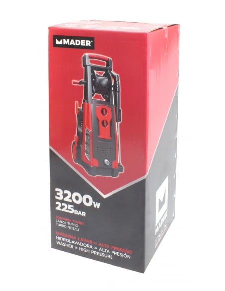 Hidrolimpiadora de alta presión 225EWBar 3200W Mader