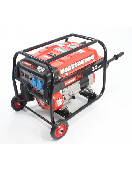 Generador monofásico AVR 2.5Kva 15L Mader