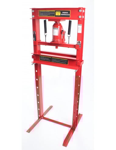 Prensa hidráulica manual para taller 10T Mader