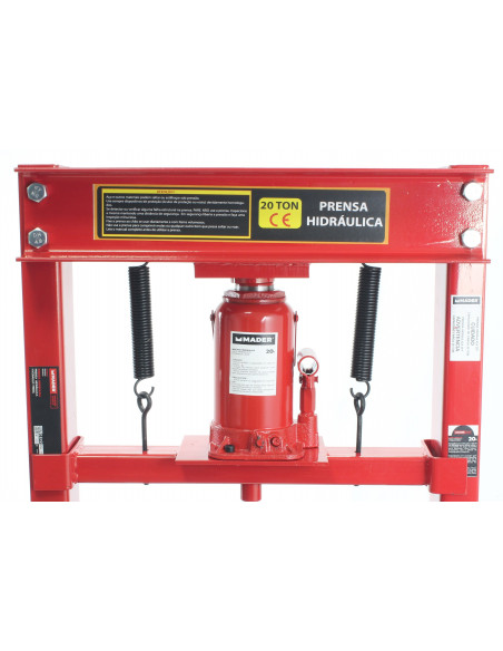 Prensa hidráulica manual para taller 10T Mader