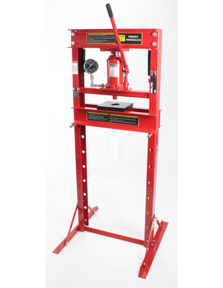 Prensa hidráulica manual para taller 20T Mader