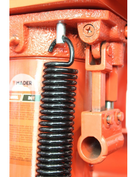 Prensa hidráulica 20T con manómetro Mader