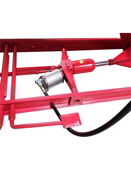 Elevador hidráulico para motos con pedal 450kg Mader