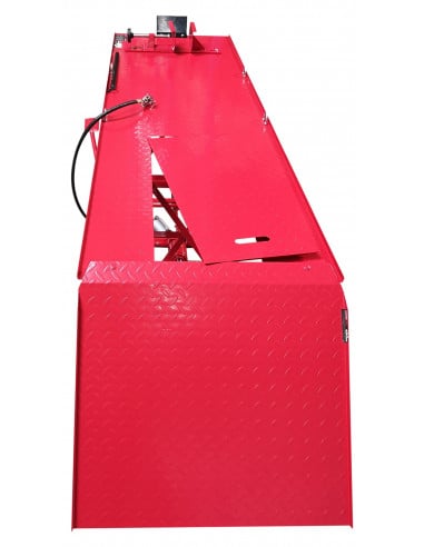 Elevador hidráulico para motos con pedal 450kg Mader