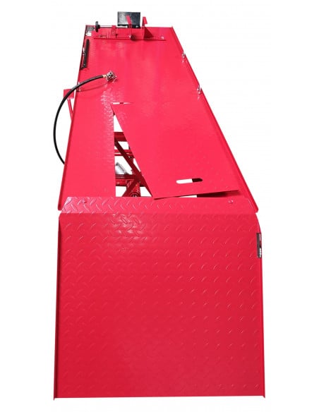Elevador hidráulico para motos con pedal 450kg Mader
