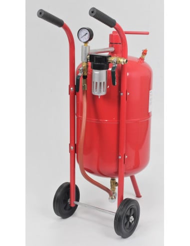 Chorreadora de arena con tanque 37L Mader