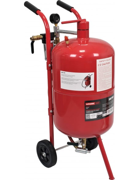 Chorreadora de arena con tanque 37L Mader