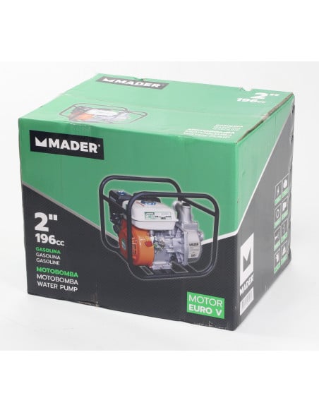 Motobomba 6.5CV 36000L/h Mader