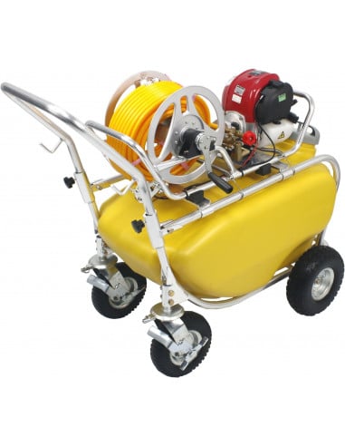 Sulfatadora mochila 26L con motos gasolina 2T 41.5cc Mader